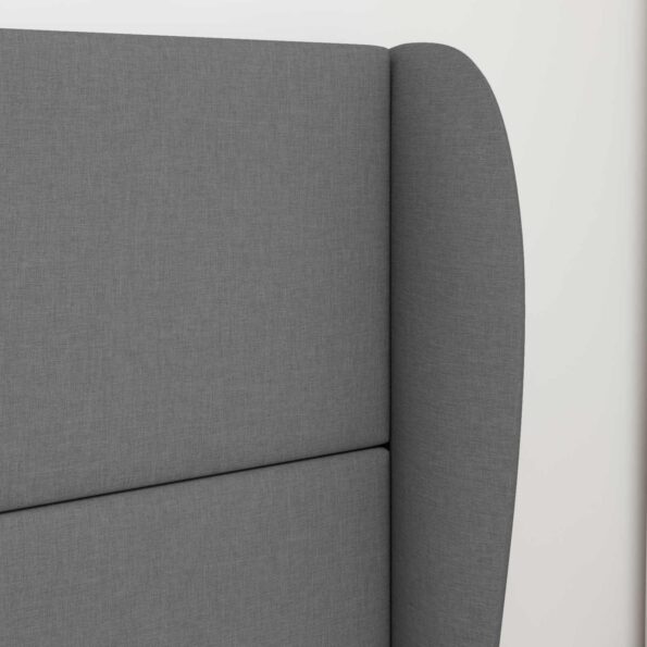 vidaXL Ušný čelník Tmavosivá 80 x 23 x 6 cm látka – Obrázok 4