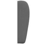 vidaXL Ušný čelník Tmavosivá 80 x 23 x 6 cm látka – Obrázok 7