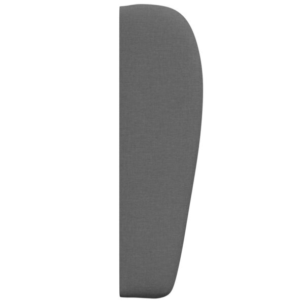 vidaXL Ušný čelník Tmavosivá 80 x 23 x 6 cm látka – Obrázok 7
