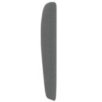 vidaXL Ušný čelník Tmavosivá 80 x 23 x 6 cm látka – Obrázok 8