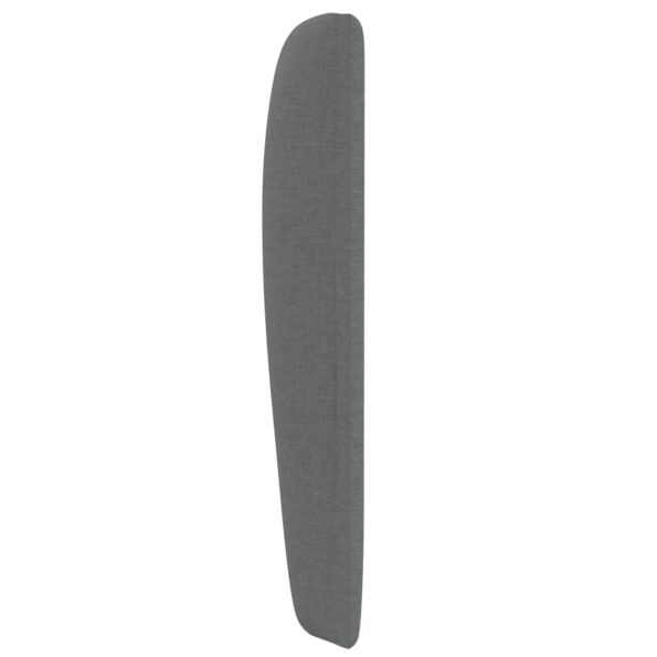 vidaXL Ušný čelník Tmavosivá 80 x 23 x 6 cm látka – Obrázok 8