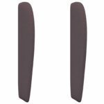 vidaXL Ušný čelník Hnedá 80 x 23 x 6 cm látka – Obrázok 2