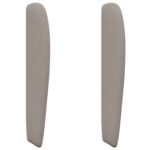 vidaXL Ušný čelník Béžová 80 x 23 x 6 cm látka – Obrázok 2