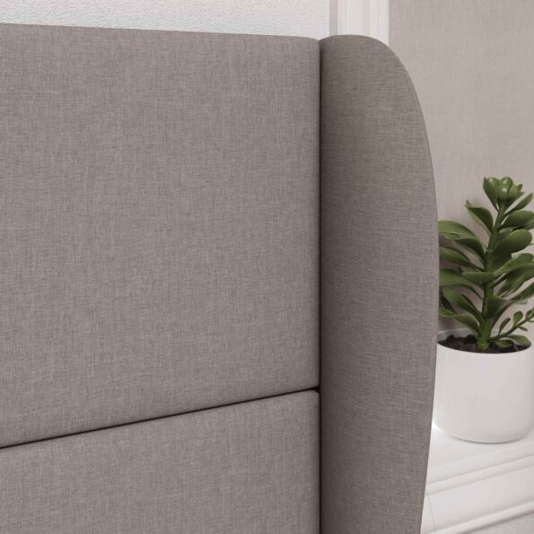 vidaXL Ušný čelník Béžová 80 x 23 x 6 cm látka – Obrázok 4