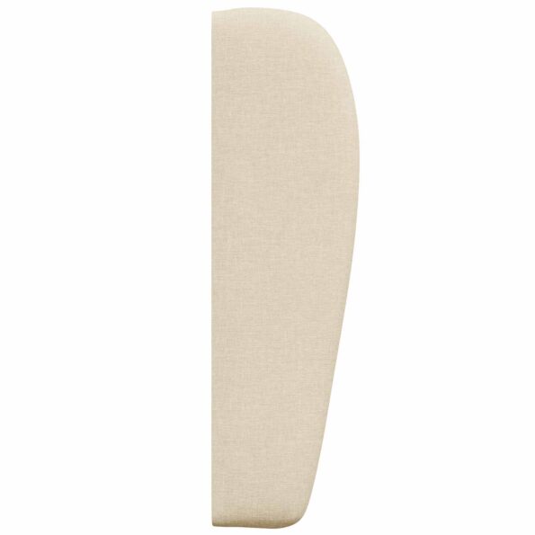 vidaXL Ušný čelník Krémová 80 x 23 x 6 cm látka – Obrázok 7