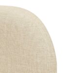 vidaXL Ušný čelník Krémová 80 x 23 x 6 cm látka – Obrázok 9