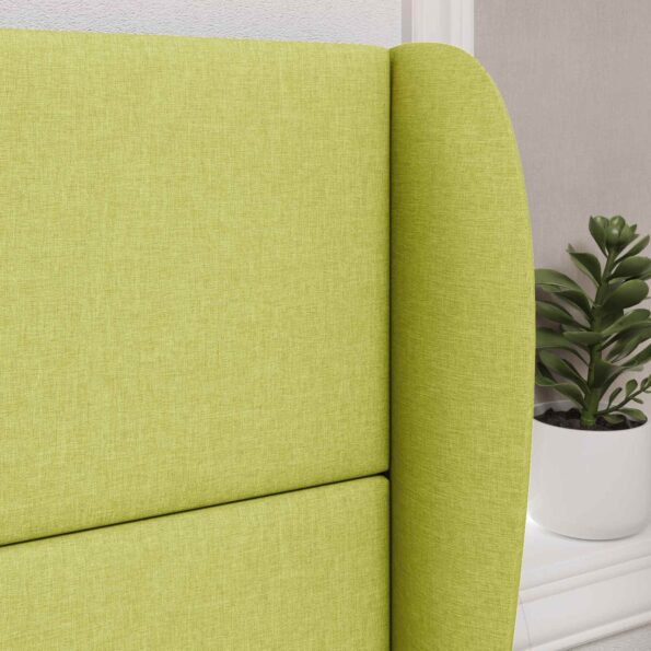 vidaXL Ušný čelník Zelená 80 x 23 x 6 cm látka – Obrázok 4