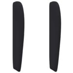 vidaXL Ušný čelník Čierna 80 x 23 x 6 cm PVC – Obrázok 2