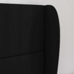 vidaXL Ušný čelník Čierna 80 x 23 x 6 cm PVC – Obrázok 4