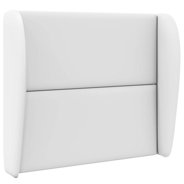 vidaXL Ušný čelník Biela 80 x 23 x 6 cm PVC – Obrázok 3