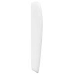vidaXL Ušný čelník Biela 80 x 23 x 6 cm PVC – Obrázok 5
