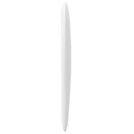 vidaXL Ušný čelník Biela 80 x 23 x 6 cm PVC – Obrázok 6
