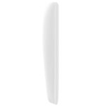 vidaXL Ušný čelník Biela 80 x 23 x 6 cm PVC – Obrázok 8