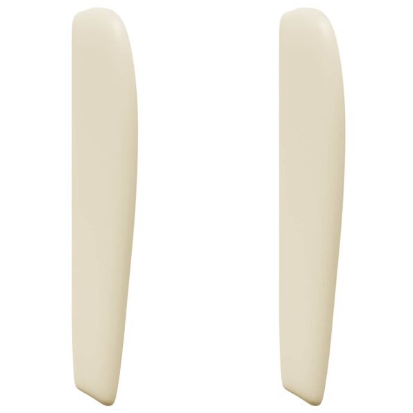 vidaXL Ušný čelník Krémová 80 x 23 x 6 cm PVC – Obrázok 2