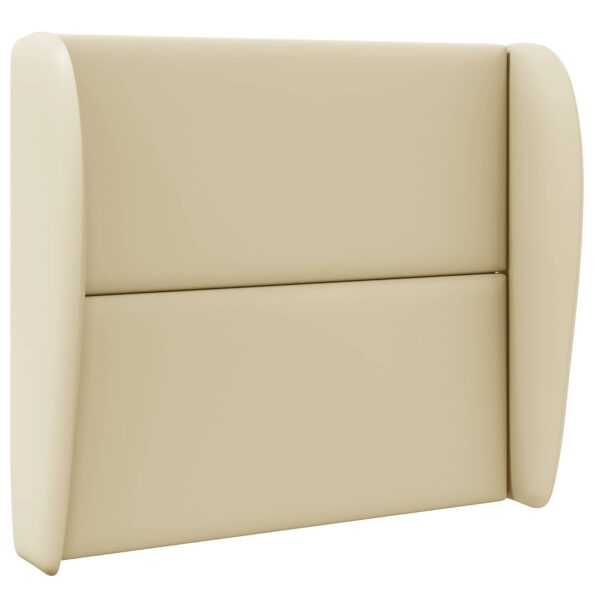 vidaXL Ušný čelník Krémová 80 x 23 x 6 cm PVC – Obrázok 3