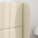 vidaXL Ušný čelník Krémová 80 x 23 x 6 cm PVC – Obrázok 4