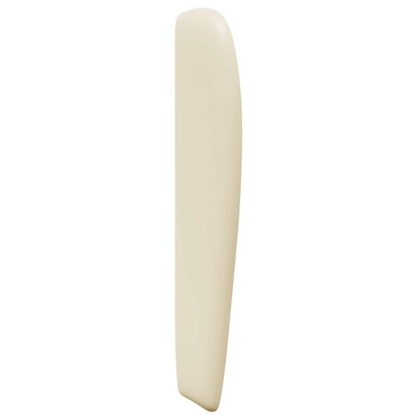 vidaXL Ušný čelník Krémová 80 x 23 x 6 cm PVC – Obrázok 5