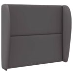 vidaXL Ušný čelník Tmavosivá 80 x 23 x 6 cm PVC – Obrázok 3