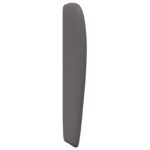 vidaXL Ušný čelník Tmavosivá 80 x 23 x 6 cm PVC – Obrázok 5