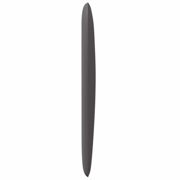vidaXL Ušný čelník Tmavosivá 80 x 23 x 6 cm PVC – Obrázok 6