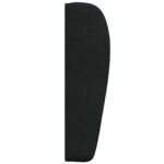 vidaXL Ušný čelník Čierna 80 x 23 x 6 cm Zamat – Obrázok 7