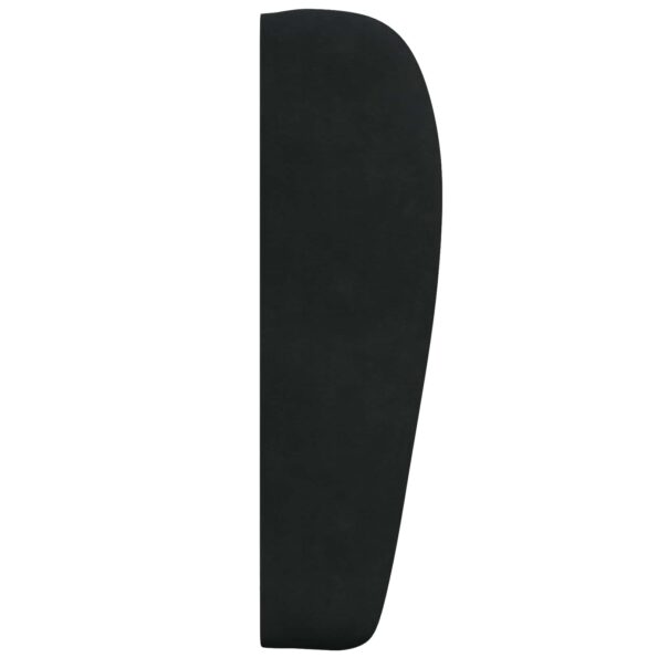 vidaXL Ušný čelník Čierna 80 x 23 x 6 cm Zamat – Obrázok 7