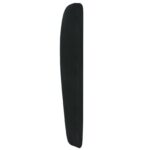 vidaXL Ušný čelník Čierna 80 x 23 x 6 cm Zamat – Obrázok 8