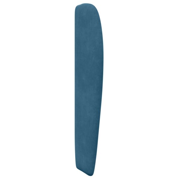 vidaXL Ušný čelník Modrá 80 x 23 x 6 cm Zamat – Obrázok 5