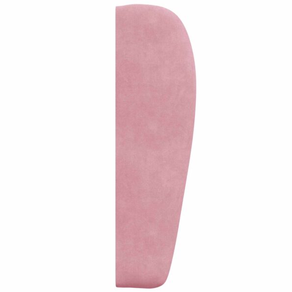 vidaXL Ušný čelník Ružová 80 x 23 x 6 cm Zamat – Obrázok 7