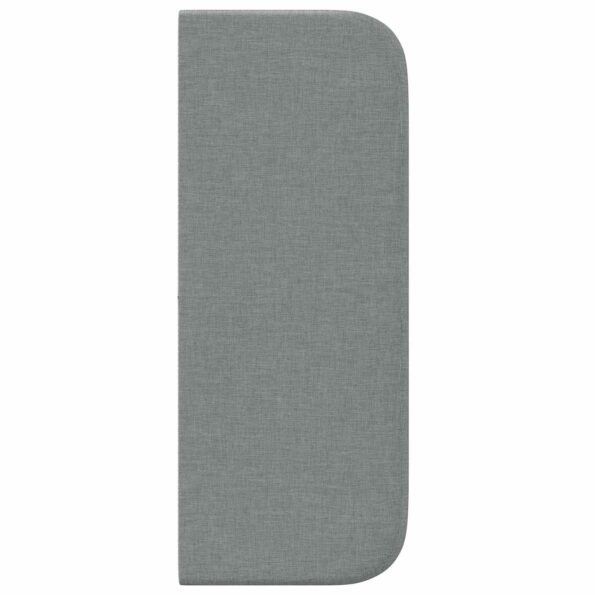vidaXL Ušný čelník s čelnou doskou Sivá 40,5 x 40,5 x 4 cm látka – Obrázok 7