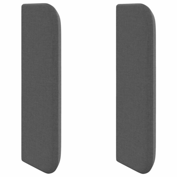 vidaXL Ušný čelník Tmavosivá 40,5 x 40,5 x 4 cm látka – Obrázok 2