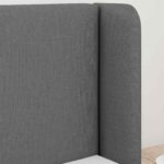 vidaXL Ušný čelník Tmavosivá 40,5 x 40,5 x 4 cm látka – Obrázok 4