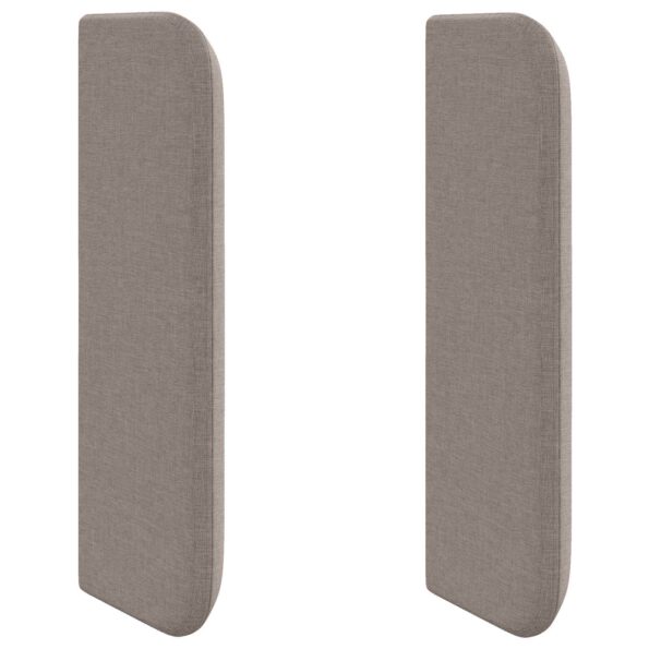 vidaXL Ušný čelník Sivohnedá 40,5 x 40,5 x 4 cm látka – Obrázok 2