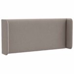 vidaXL Ušný čelník Sivohnedá 40,5 x 40,5 x 4 cm látka – Obrázok 3