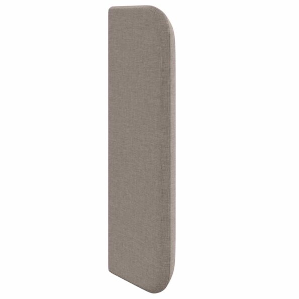 vidaXL Ušný čelník Sivohnedá 40,5 x 40,5 x 4 cm látka – Obrázok 5