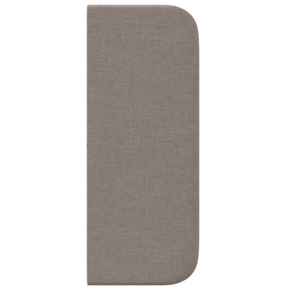 vidaXL Ušný čelník Sivohnedá 40,5 x 40,5 x 4 cm látka – Obrázok 7
