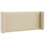 vidaXL Ušný čelník Krémová 40,5 x 40,5 x 4 cm látka – Obrázok 3