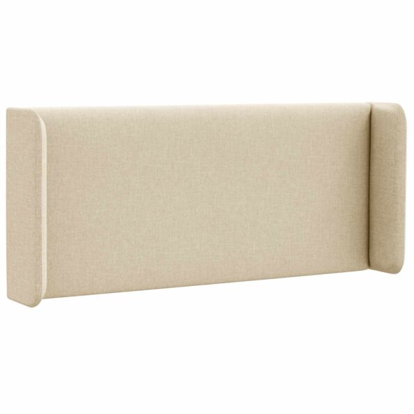 vidaXL Ušný čelník Krémová 40,5 x 40,5 x 4 cm látka – Obrázok 3