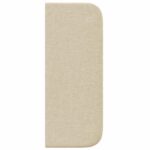 vidaXL Ušný čelník Krémová 40,5 x 40,5 x 4 cm látka – Obrázok 7