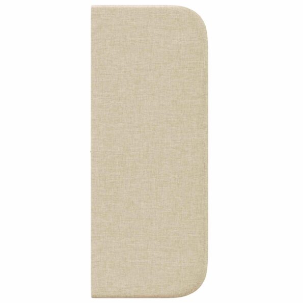 vidaXL Ušný čelník Krémová 40,5 x 40,5 x 4 cm látka – Obrázok 7