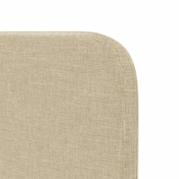 vidaXL Ušný čelník Krémová 40,5 x 40,5 x 4 cm látka – Obrázok 9
