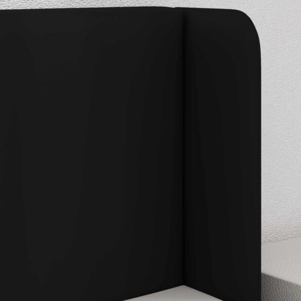 vidaXL Ušný čelník Čierna 40,5 x 40,5 x 4 cm PVC – Obrázok 4