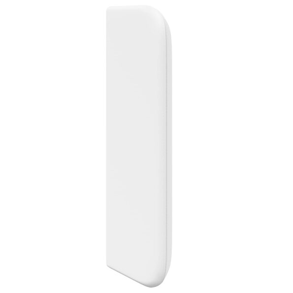 vidaXL Ušný čelník Biela 40,5 x 40,5 x 4 cm PVC – Obrázok 5
