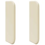 vidaXL Ušný čelník Krémová 40,5 x 40,5 x 4 cm PVC – Obrázok 2