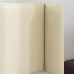 vidaXL Ušný čelník Krémová 40,5 x 40,5 x 4 cm PVC – Obrázok 4