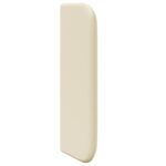vidaXL Ušný čelník Krémová 40,5 x 40,5 x 4 cm PVC – Obrázok 5