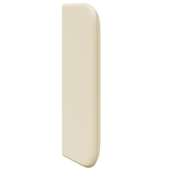 vidaXL Ušný čelník Krémová 40,5 x 40,5 x 4 cm PVC – Obrázok 5