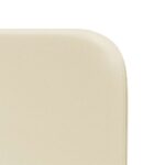 vidaXL Ušný čelník Krémová 40,5 x 40,5 x 4 cm PVC – Obrázok 9