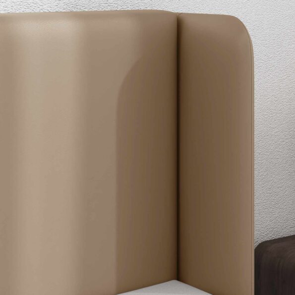 vidaXL Ušný čelník Hnedá 40,5 x 40,5 x 4 cm PVC – Obrázok 4