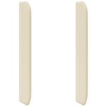 vidaXL Ušný čelník Krémová 80 x 16 x 4 cm PVC – Obrázok 2